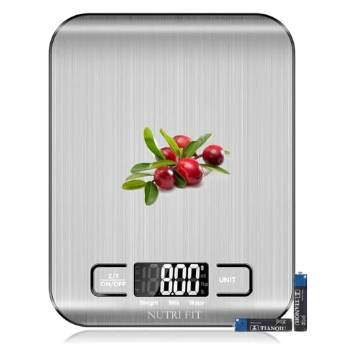 Digital Kitchen Food Scale — Weight Management Tools, NUTRI FIT