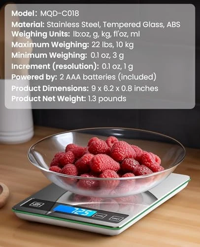 Digital Kitchen Scale — Weight Management Tools, Nicewell