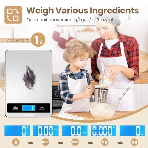 Digital Kitchen Scale — Precision Weighing Solutions, Yusshn
