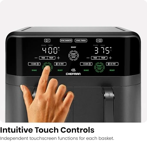 Dual Basket Air Fryer — Air Fryer, Chefman