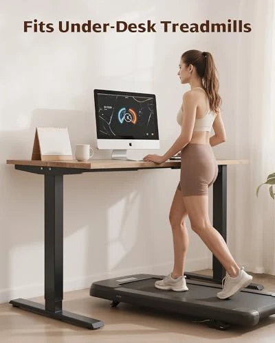 Dual Motor Electric Adjustable Standing Desk Frame — Office, TopSky