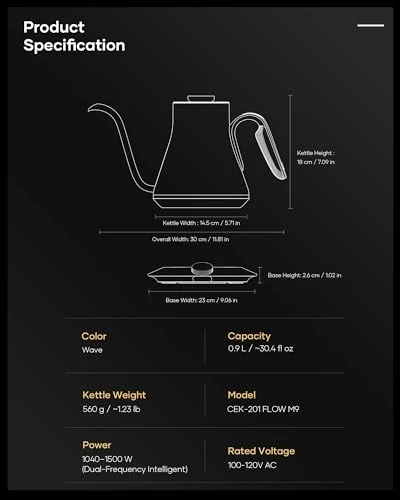 Electric Gooseneck Kettle — Kettles & Tea Machines, Cocinare