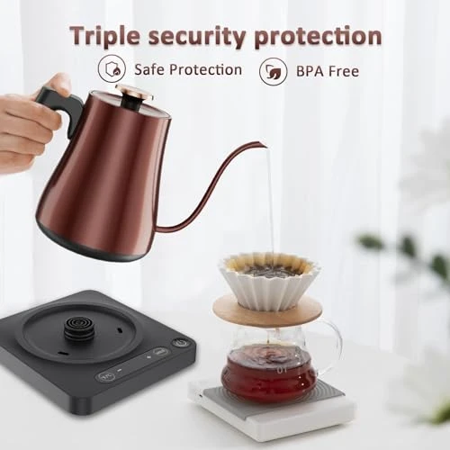 Electric Kettle with Temperature Control and Keep Warm — Kettles & Tea Machines, Tuehakny