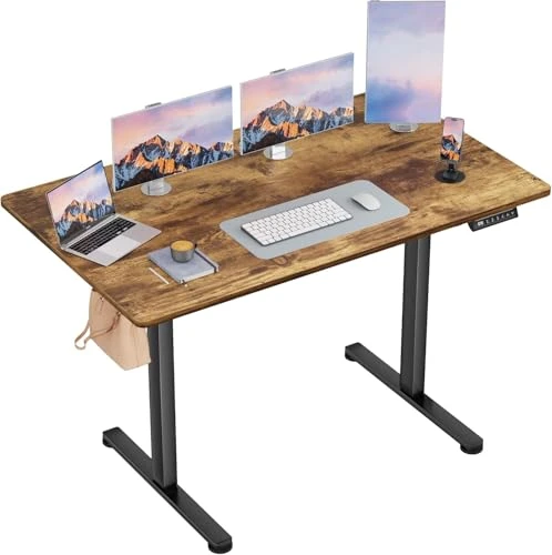 Electric Standing Desk with 4 Height Position Memory — Mounts, Furmax