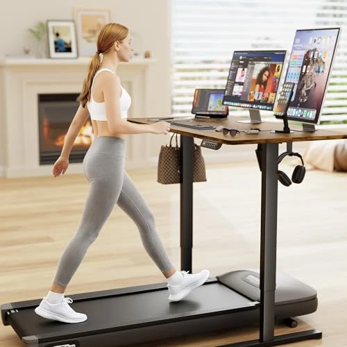 Electric Standing Desk with 4 Height Position Memory — Mounts, Furmax