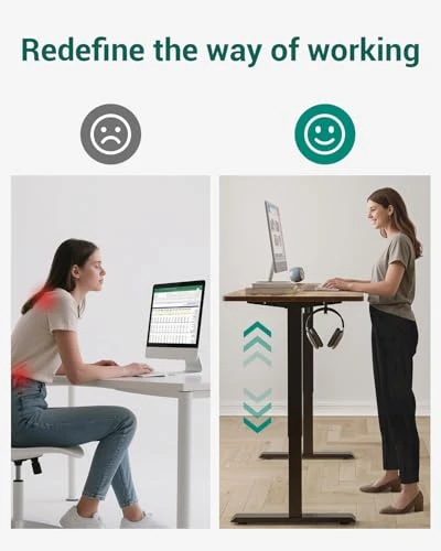 Electric Standing Desk — Monitor Stands, CubiCubi