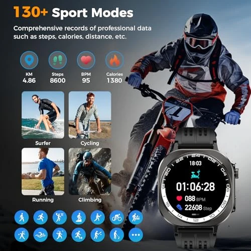 Fitness Smartwatch with AMOLED Display — Smartwatches, Soudorv
