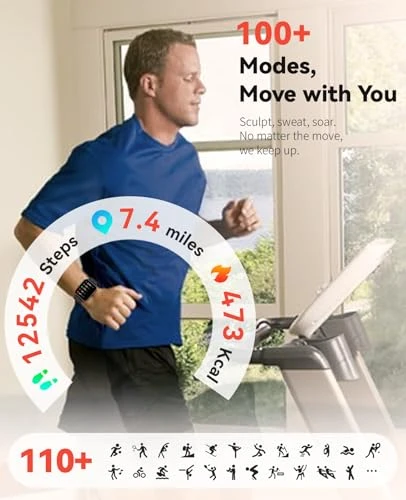 Fitness Tracker Smart Watch — Smartwatches, Kriutefy