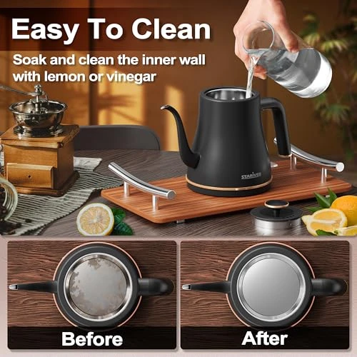 Gooseneck Electric Kettle — Kettles & Tea Machines, Stariver
