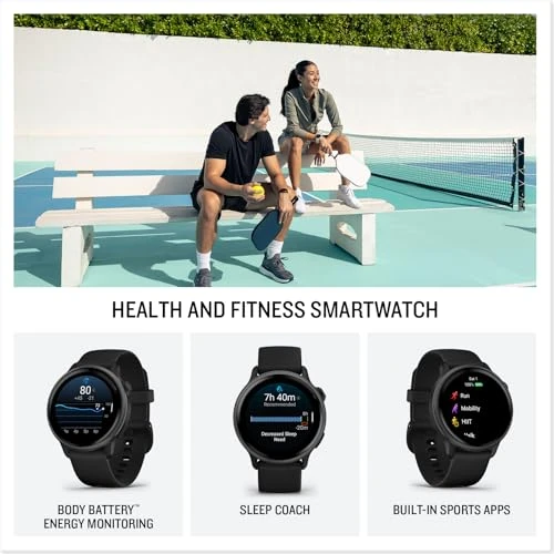 Health and Fitness GPS Smartwatch — Smartwatches, Garmin
