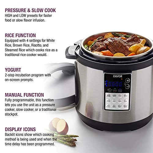 Programmable Electric Multi-Cooker — Electric Pressure Cookers, Zavor
