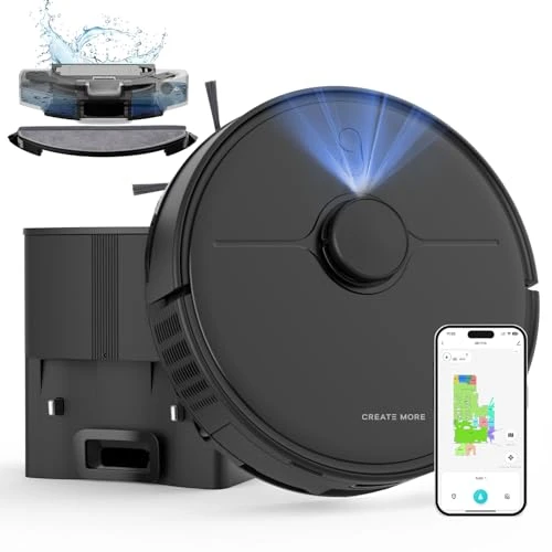Robot Vacuum and Mop Combo — Robot Vacuum, eitton