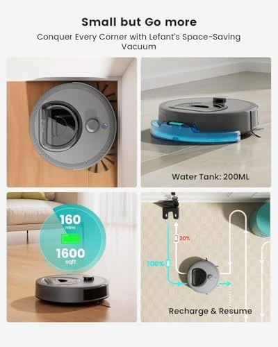 Robot Vacuum and Mop — Robot Vacuum, Lefant