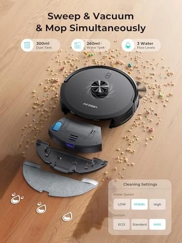 Robot Vacuum and Mop — Robot Vacuum, Airzeen