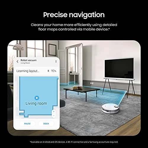 Robot Vacuum Cleaner with Clean Station — Robot Vacuum, Samsung