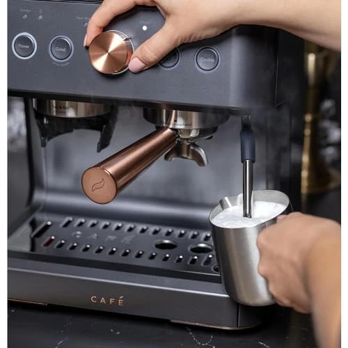 Semi Automatic Espresso Machine with Milk Frother — Coffee & Espresso Combos, Café