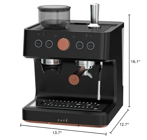 Semi Automatic Espresso Machine with Milk Frother — Coffee & Espresso Combos, Café