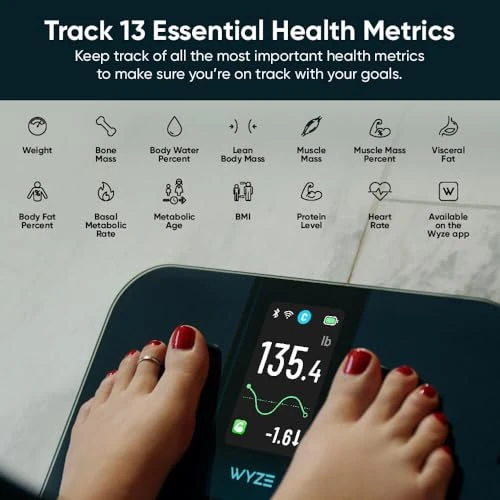 Smart Scale with Color Display — Weight Management Tools, Wyze