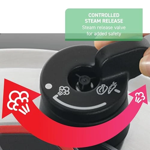 Stainless Steel Pressure Cooker — Electric Pressure Cookers, T-Fal