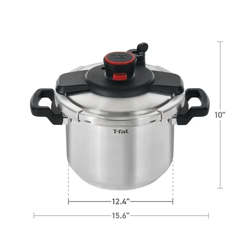 Stainless Steel Pressure Cooker — Electric Pressure Cookers, T-Fal