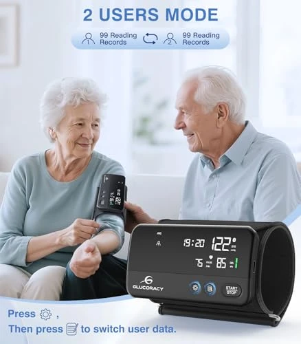 Upper Arm Blood Pressure Monitor — Blood Pressure Monitors, Glucoracy