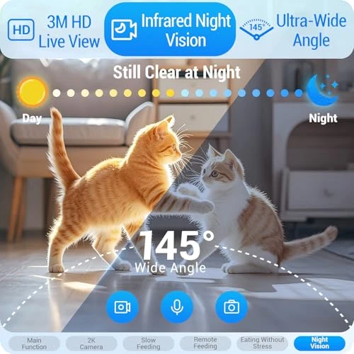 Automatic Pet Feeder with Two HD Cameras — Automatic Feeders, Frienhund