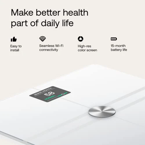 Body Composition Smart Scale with Full Body Analysis — Body Composition Analysis, Withings