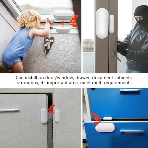 Door and Window Sensor — Smart Home Security, Jinvocloud