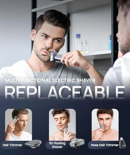 Electric Razor — Rotary, GLLAVA