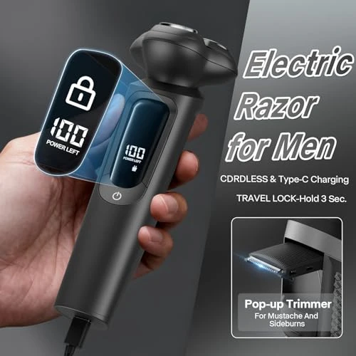 Electric Razor — Accessories, MALEGEBAZ