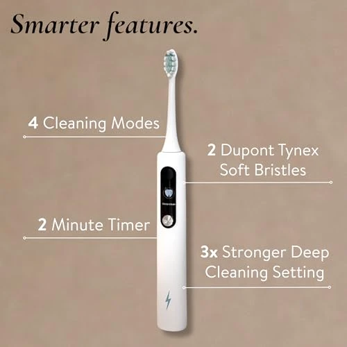 Electric Toothbrush with Tynex Bristles — Sonic Electric Toothbrushes, Blast Smile Care