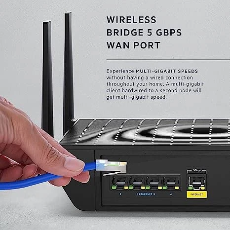 Mesh WiFi Hydra Pro 6E Tri-Band Router — Routers, Linksys