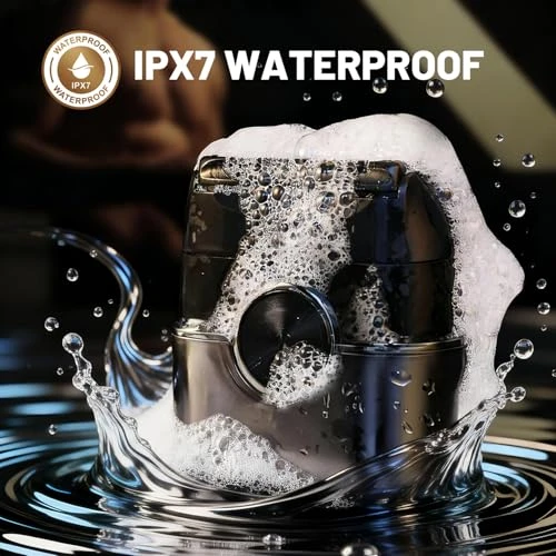 Mini Electric Foil Shaver with Floating Blades and LED Display — Foil, Welclux