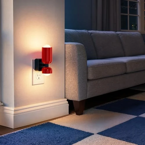 Night Light with Dusk-to-Dawn Sensor and Adjustable Brightness — Night Lights, Briignite