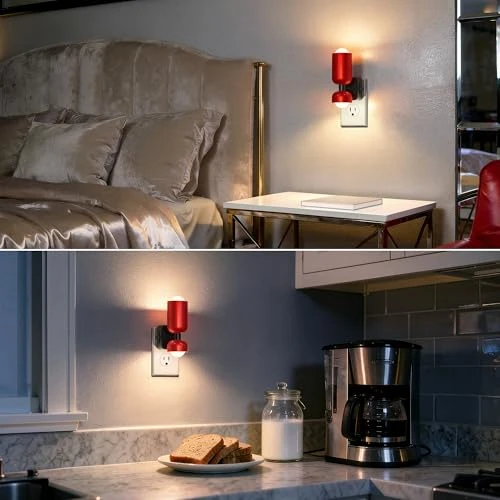 Night Light with Dusk-to-Dawn Sensor and Adjustable Brightness — Night Lights, Briignite