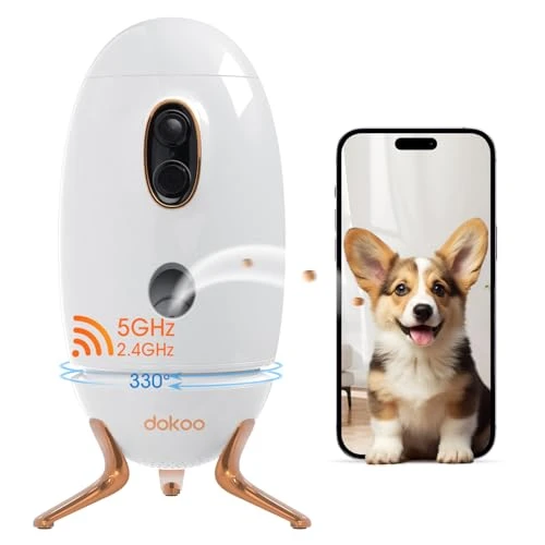 Pet Camera with Treat Dispenser — Cameras & Monitors, Dokoo