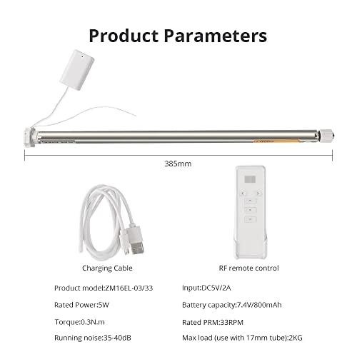 Rechargeable Roller Shade Motor — Top Motor, Blindsmart