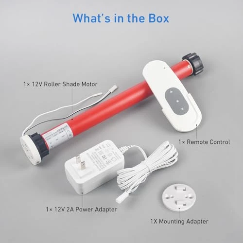 Roller Shade Motor Kit — Roller, Rollerhouse