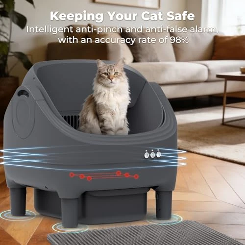 Self Cleaning Litter Box — Waste Bins, KITPLUS