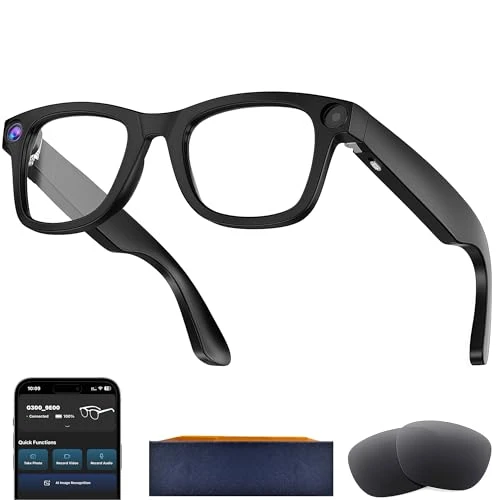 Smart Glasses with Camera and AI Assistant — Smart Glasses, Warchody