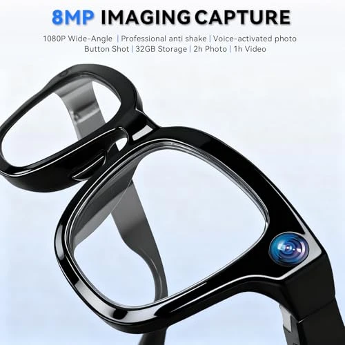 Smart Glasses with Camera and AI Assistant — Smart Glasses, Warchody
