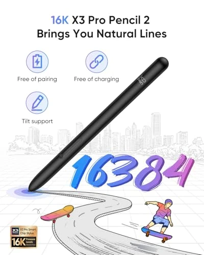 Standalone Drawing Tablet Digital Color Notetaking Magic Note Pad — Styluses & Digital Pens, XP-Pen