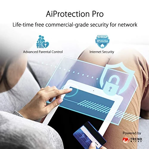 Tri-Band Mesh WiFi 6 System — Routers, Asus