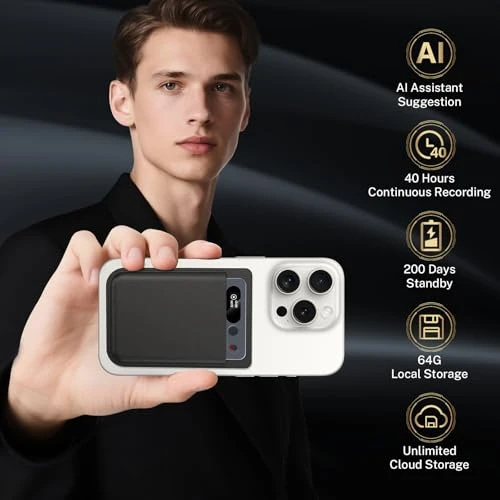 Voice Recorder with Case — Voice Recognition & Productivity Software, GKP9