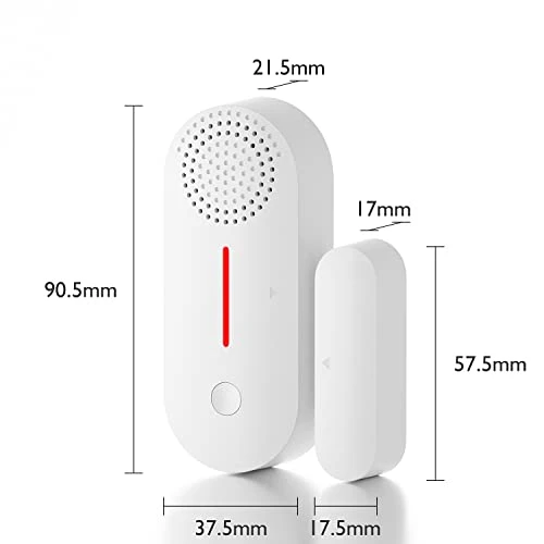 WiFi Door Window Sensor Alarm, Gaoducash