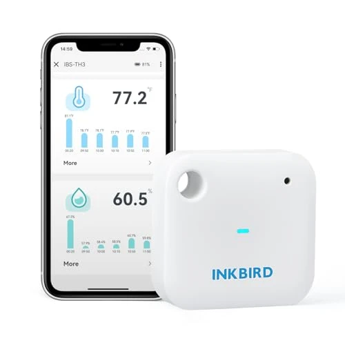 WiFi Thermometer Hygrometer Monitor — Home Climate Control, INKBIRD