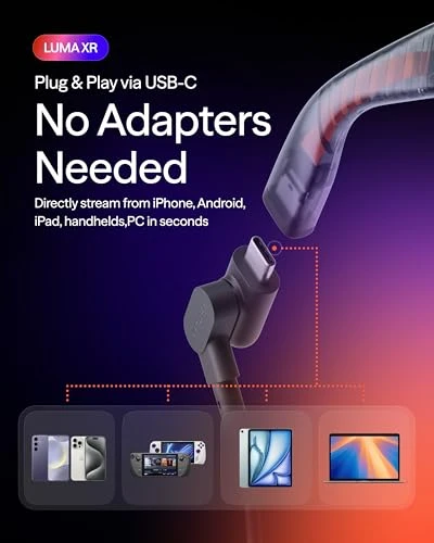 XR Glasses with 146-inch Virtual Display — Immersive Viewing, VITURE