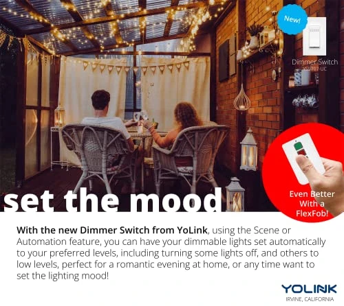 4-Button Smart Fob with Hub — Remote Controls, YoLink