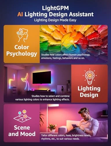 AI Smart RGB Rope Lights — LED Strips, Lepro