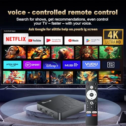 Android TV Box — Ultra HD Media Players, RUPA